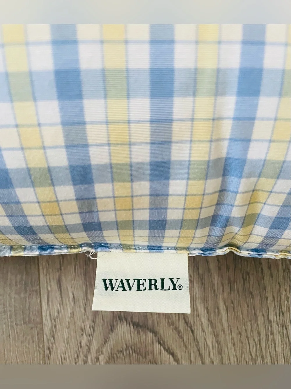 Vintage Waverly Decorative Pillow 15 x 15